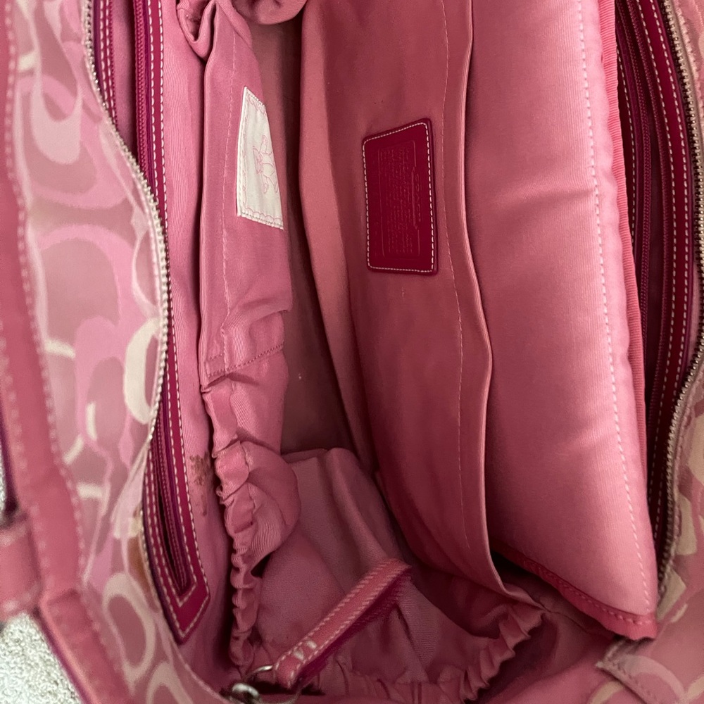 Coach diaper bag